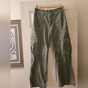 Abercrombie & Fitch Olive Cargo Pants